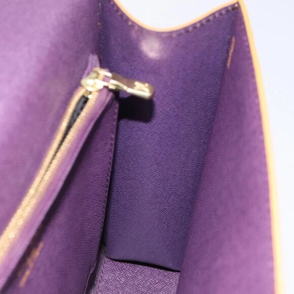 LOUIS VUITTON Epi Malesherbes Hand Bag Tassili Yellow Jonne M52379 Auth 124742 - Picture 12 of 16